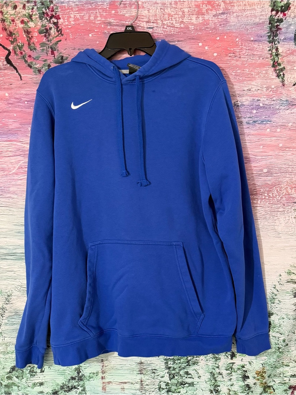 Nike Royal Blue Men's Hoodie Sweatshirt
